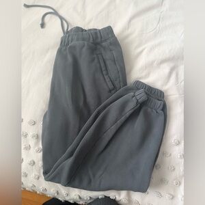 Gray Abercrombie Sweatpants